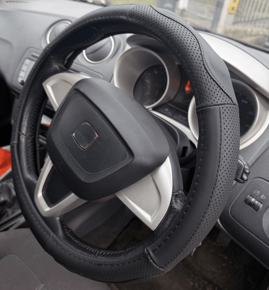 The Classic Leather Wheel Cover